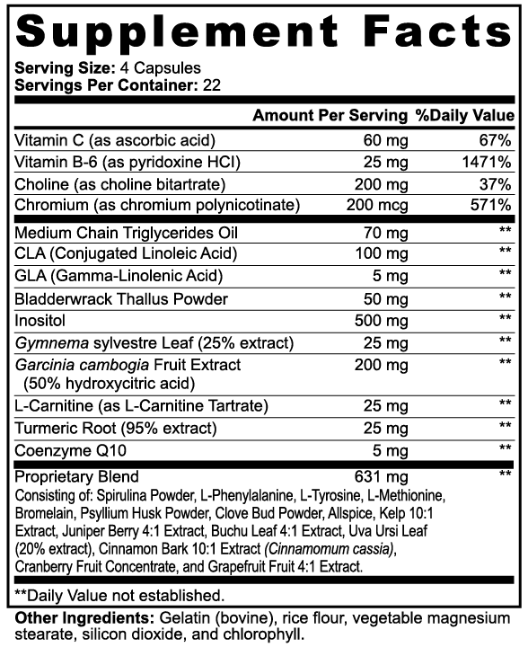 Fat Burner with MCT 22 Servings