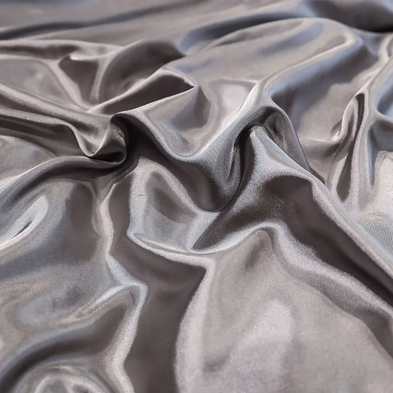 1PC/ 2pcs Pure Satin Silky Soft Pillowcase Cover Bedding pillow Cover Rectangle Pillow Cases Bed Linings Multicolor