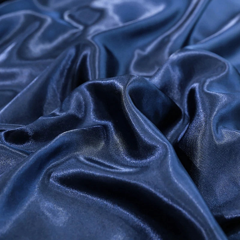 1PC/ 2pcs Pure Satin Silky Soft Pillowcase Cover Bedding pillow Cover Rectangle Pillow Cases Bed Linings Multicolor