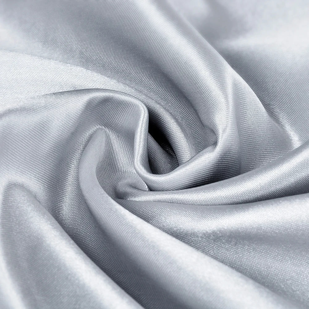Silk Satin Pillowcase Comfortable 48x74cm Pure Emulation Pillow Cover Pillowcase For Bed Throw Single Pillow Covers