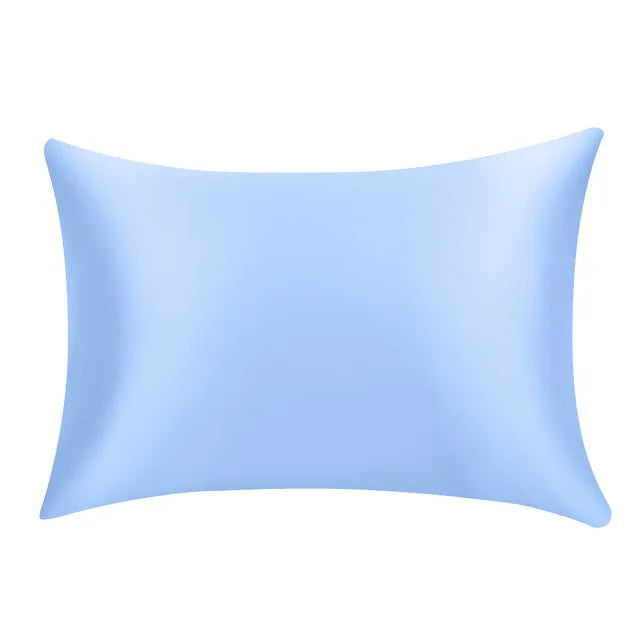 Silk Satin Pillowcase Comfortable 48x74cm Pure Emulation Pillow Cover Pillowcase For Bed Throw Single Pillow Covers