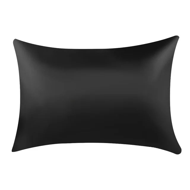 Silk Satin Pillowcase Comfortable 48x74cm Pure Emulation Pillow Cover Pillowcase For Bed Throw Single Pillow Covers