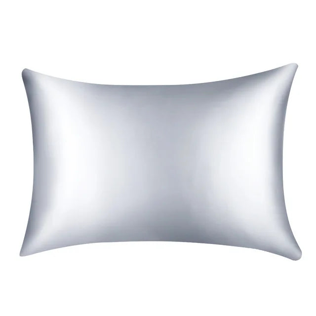 Silk Satin Pillowcase Comfortable 48x74cm Pure Emulation Pillow Cover Pillowcase For Bed Throw Single Pillow Covers