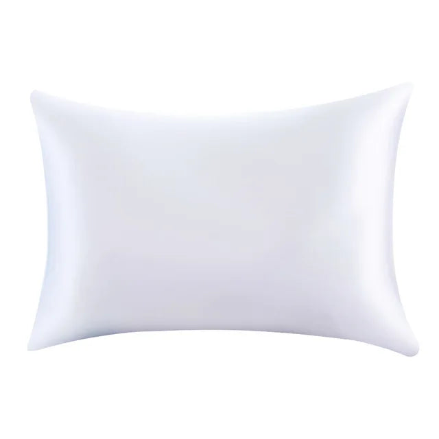Silk Satin Pillowcase Comfortable 48x74cm Pure Emulation Pillow Cover Pillowcase For Bed Throw Single Pillow Covers