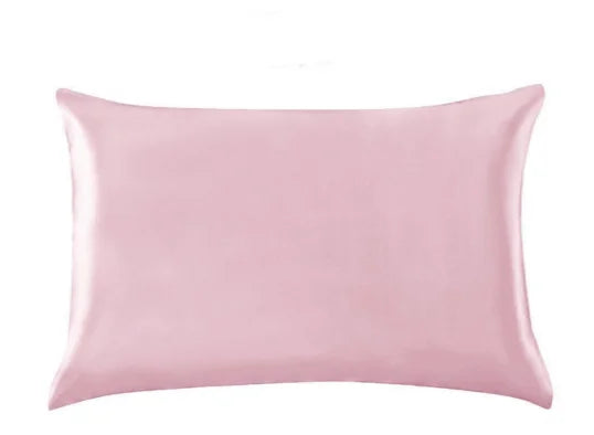1PC/ 2pcs Pure Satin Silky Soft Pillowcase Cover Bedding pillow Cover Rectangle Pillow Cases Bed Linings Multicolor