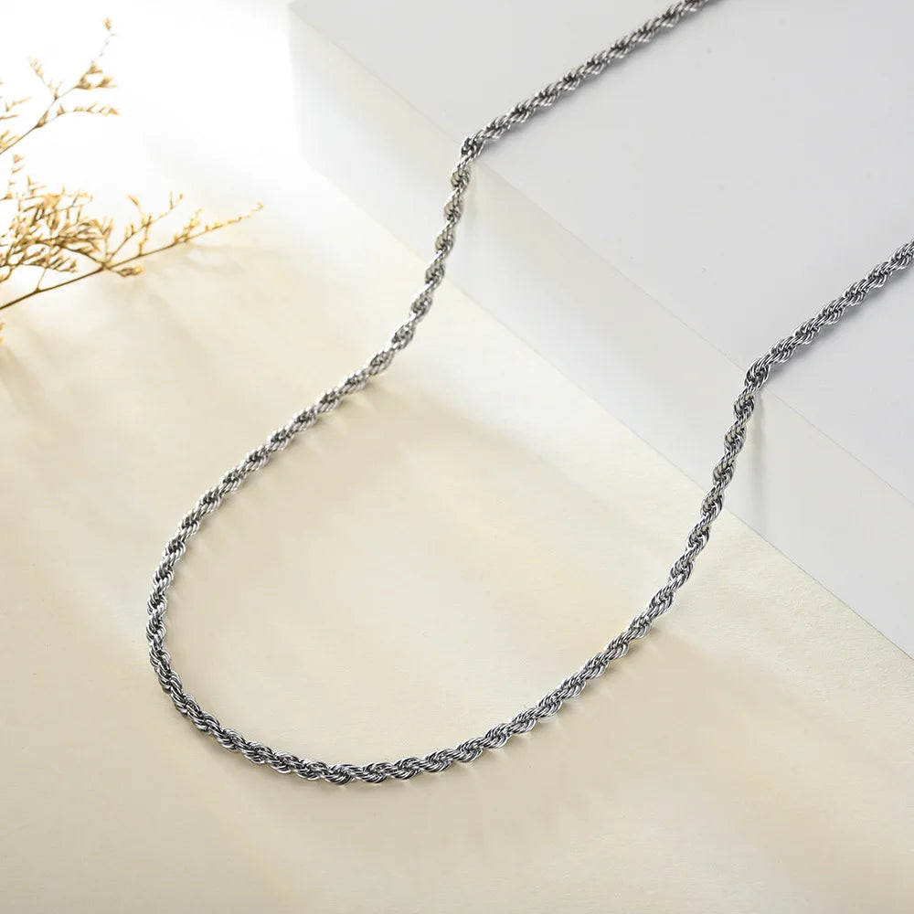 Hip Hop Iced Out Cross Necklace 4mm Tennis Chain Men