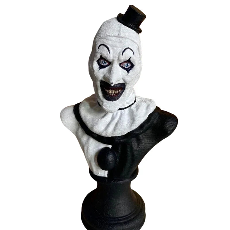 Terrifier Art the Clown Figure Horror Clown Indoor/Outdoor Garden Statue Halloween Decoration Halloween Resin Sculpture Home