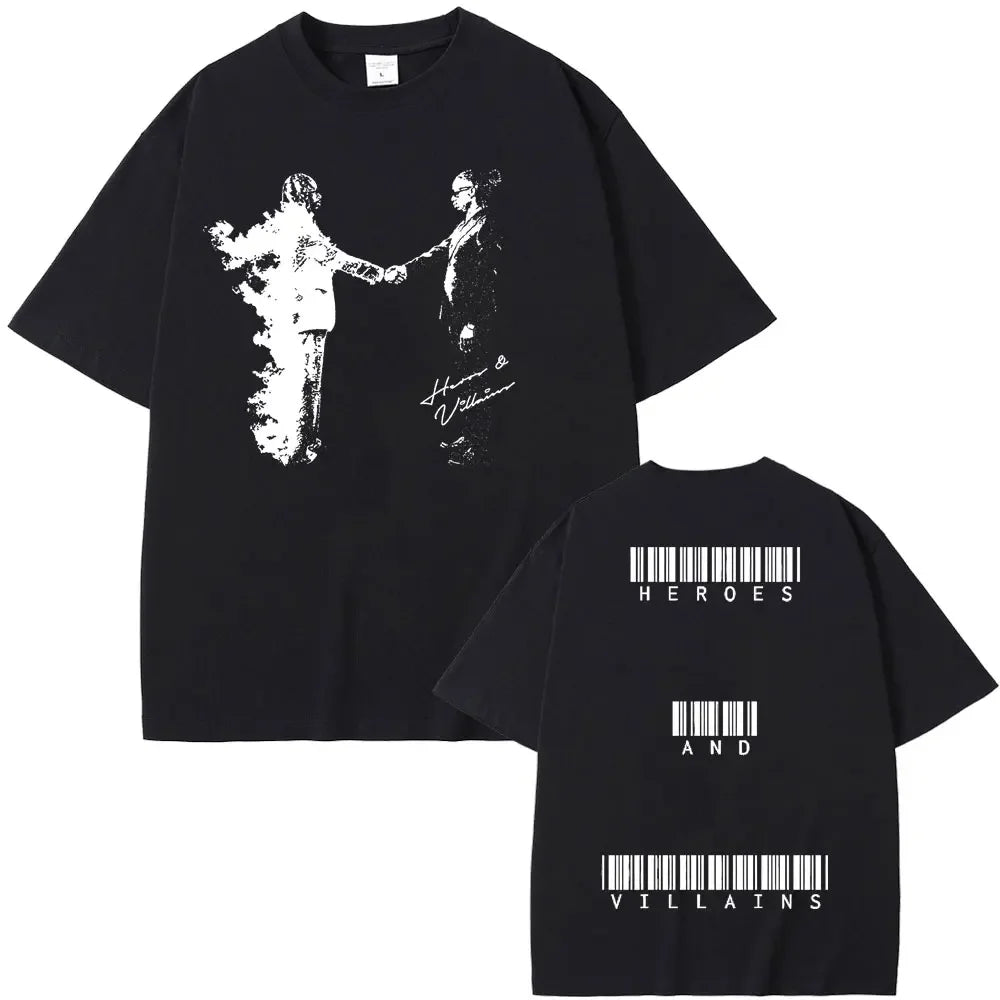 Rapper Future & Metro Boomin 2024 New Hip Hop Album We Don't Trust You Graphic T-shirt Men Women Casual O-collar Oversized Tees
