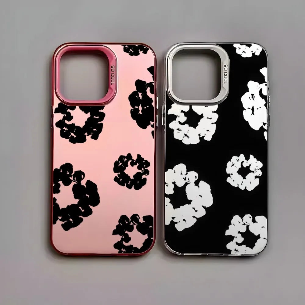 Luxury D-Denim T-Tears Phone Case For iPhone 16 15 14 13 12 11 mini Pro Max X XR XSMAX 8 7 Plus Anti Fall Matte Back Cover