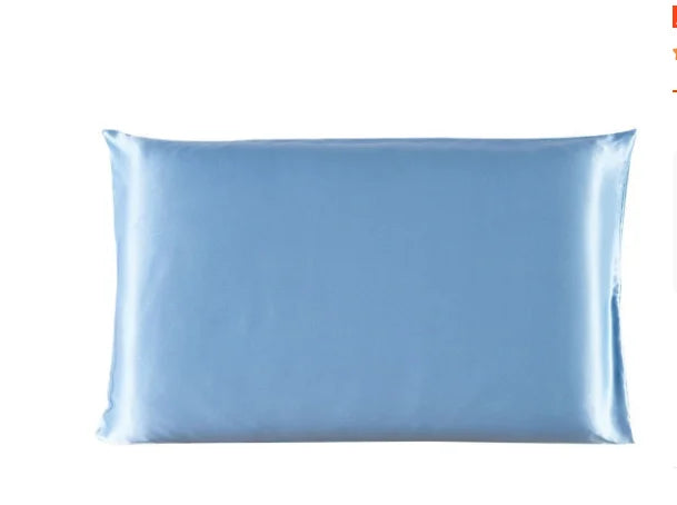 1PC/ 2pcs Pure Satin Silky Soft Pillowcase Cover Bedding pillow Cover Rectangle Pillow Cases Bed Linings Multicolor