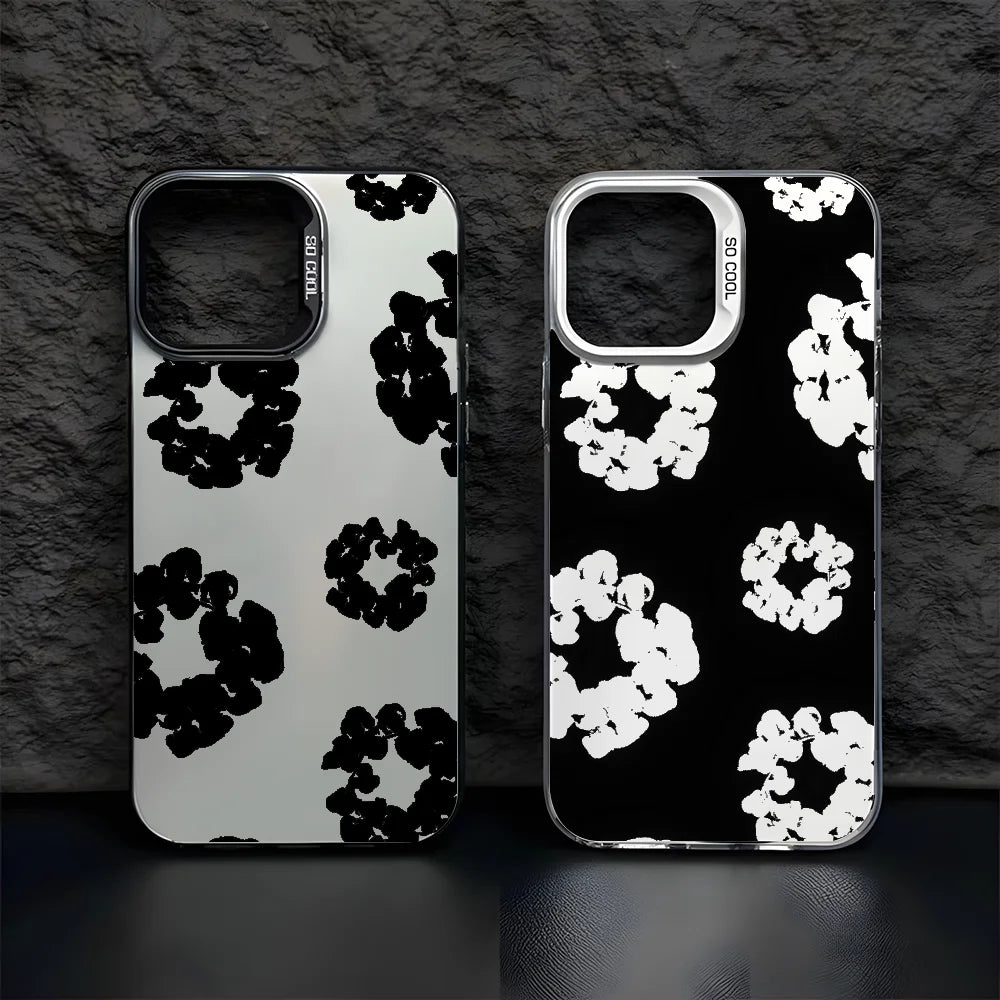 Luxury D-Denim T-Tears Phone Case For iPhone 16 15 14 13 12 11 mini Pro Max X XR XSMAX 8 7 Plus Anti Fall Matte Back Cover