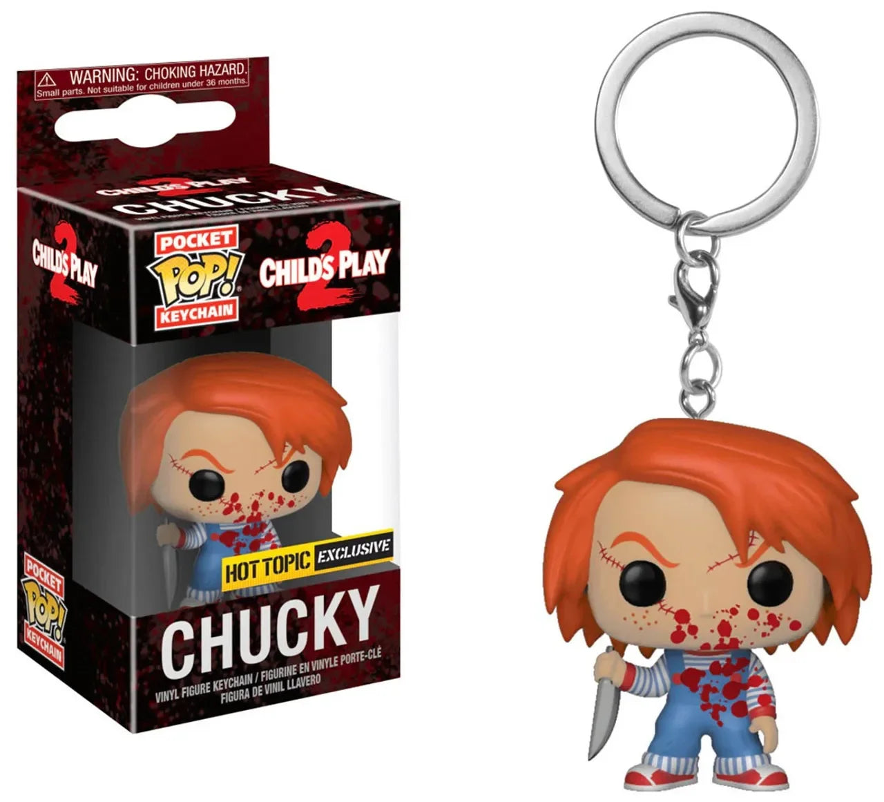 FUNKO TIFFANY CHILD'S PLAY Chucky V for Vendetta  Pennywise Scream GhostFace Pocket Pop Keychain Collection Model Kids Toys