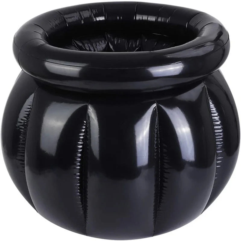 Inflatable Witch Pot Halloween Large Multi-Functional Ice Bucket Candy Container