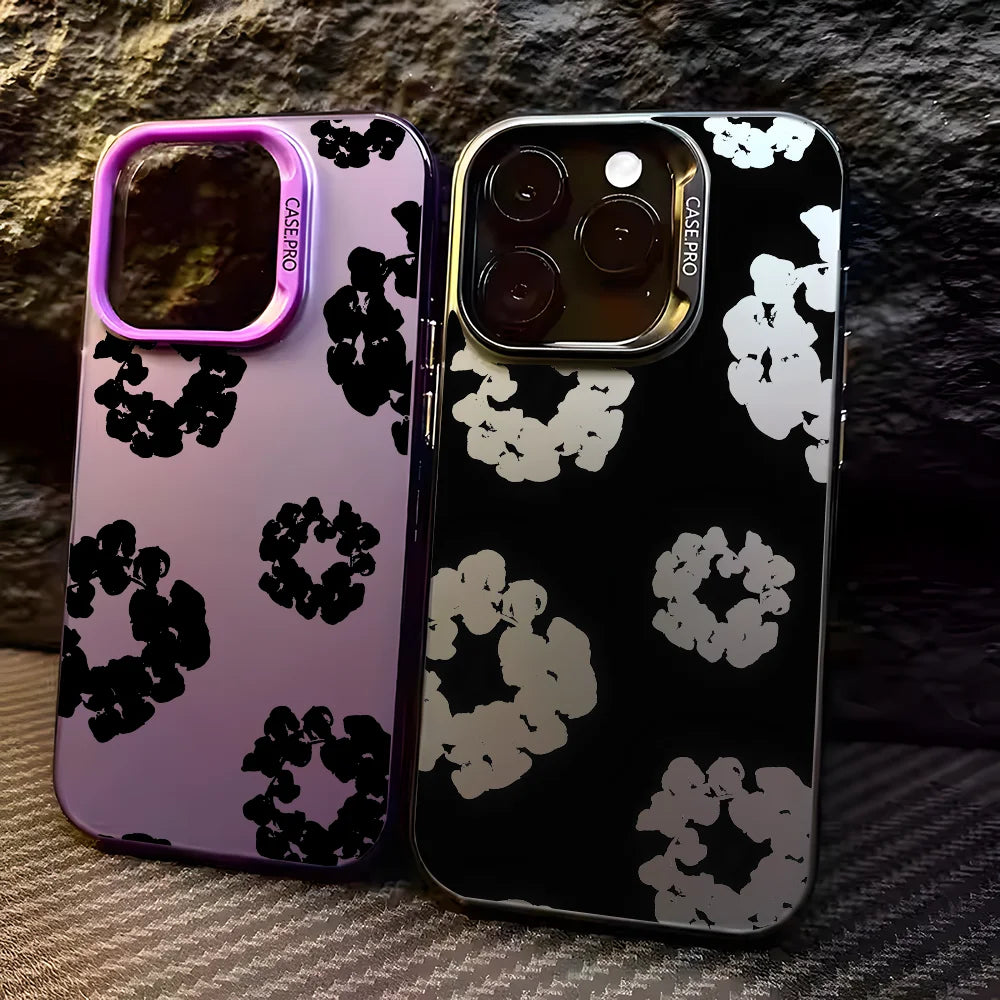 Luxury D-Denim T-Tears Phone Case For iPhone 16 15 14 13 12 11 mini Pro Max X XR XSMAX 8 7 Plus Anti Fall Matte Back Cover
