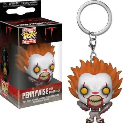 FUNKO TIFFANY CHILD'S PLAY Chucky V for Vendetta  Pennywise Scream GhostFace Pocket Pop Keychain Collection Model Kids Toys