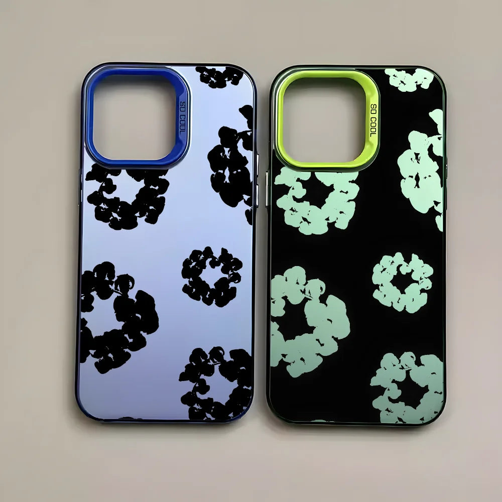 Luxury D-Denim T-Tears Phone Case For iPhone 16 15 14 13 12 11 mini Pro Max X XR XSMAX 8 7 Plus Anti Fall Matte Back Cover